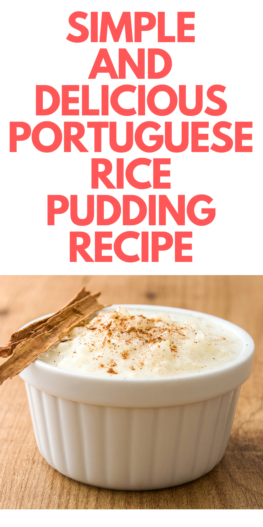 Portuguese Rice Pudding - Stylish Life for Moms