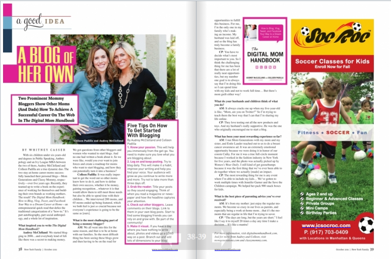 Thank you New York Family Magazine! - Stylish Life for Moms