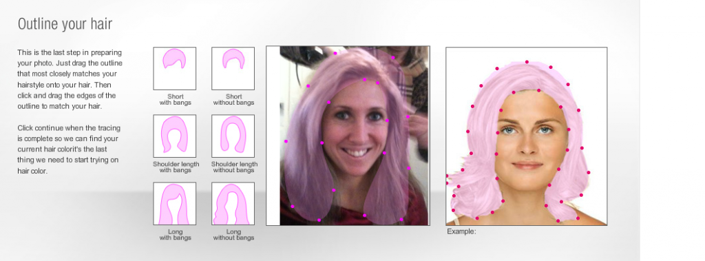 Virtual Hair Color Try-On Tool for Hair Makeovers - Garnier