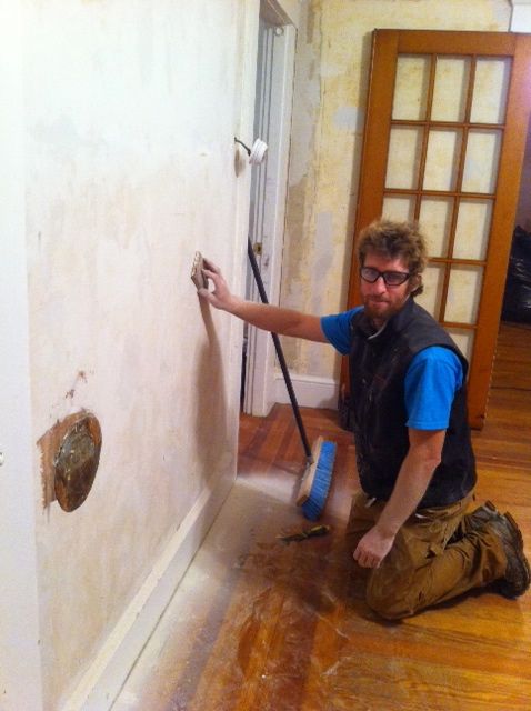 Sanding walls: an unexpectedly fun date night activity - Stylish Life ...