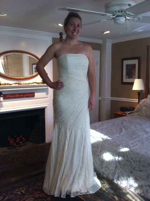 My Ann Taylor wedding dress we have a winner Stylish Life for Moms