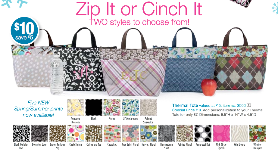 New Thirty One Cool Cinch Thermal