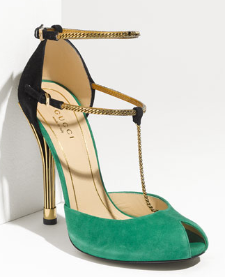 Drool Time: Gucci Chain Strap Heels - Stylish Life for Moms