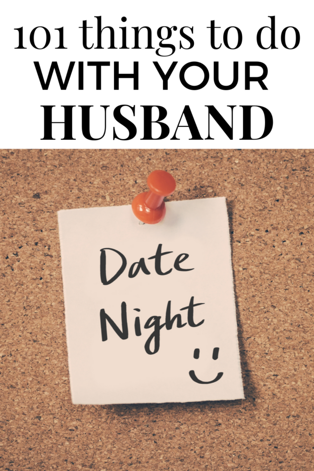 101 Things To Do with your Husband