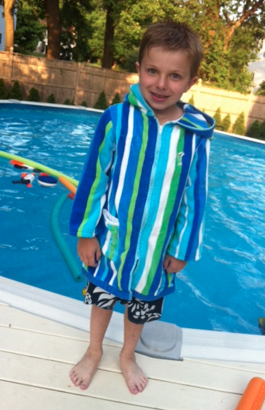 Kids swimming online robes