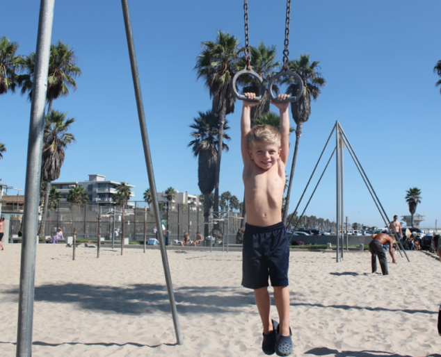 McClelland Boys DO Muscle Beach - Stylish Life for Moms