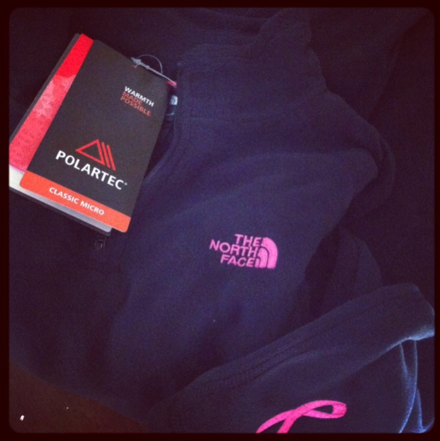 Breast Cancer Awareness: North Face Fleece from their Breast Cancer ...