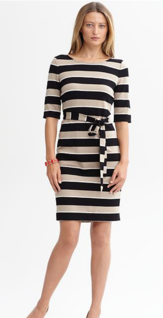 Must-Have Bold Stripe Banana Republic Dress for Spring 2013 - Stylish ...