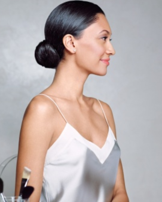 Sleek bun hairstyles for prom - Theunstitchd Women's Fashion Blog