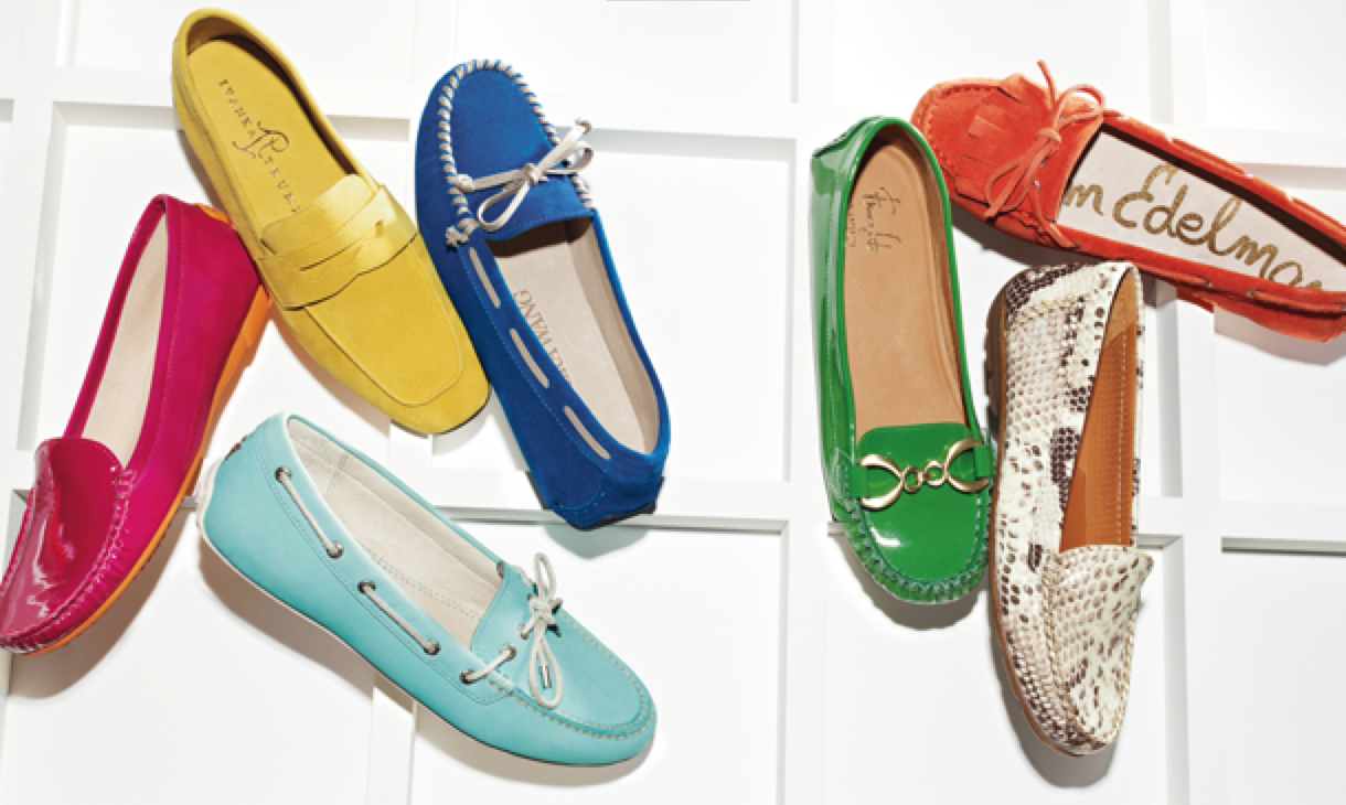 Sunday Fashion Loves: Bright Colored Flats (kind of digging them BIG ...