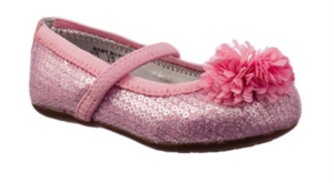 Kid Fashion: Stride Rite's PINK GLITTERY SHOES - Stylish Life for Moms