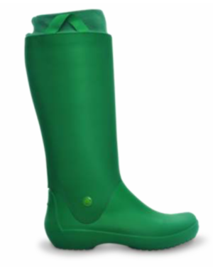 crocs tall rain boots