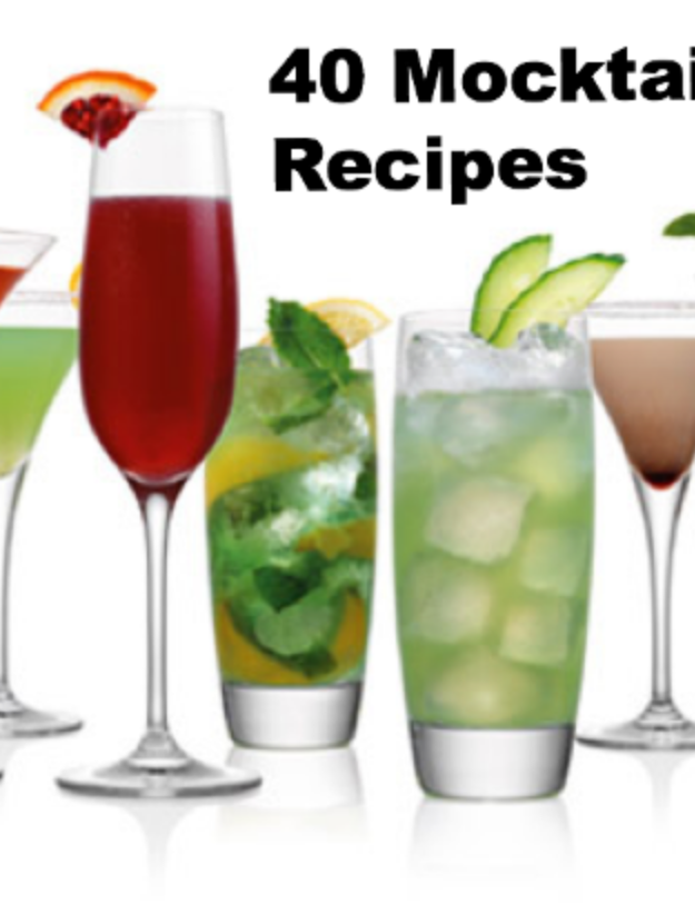 40 Mocktail Recipes for the Spring and Summer