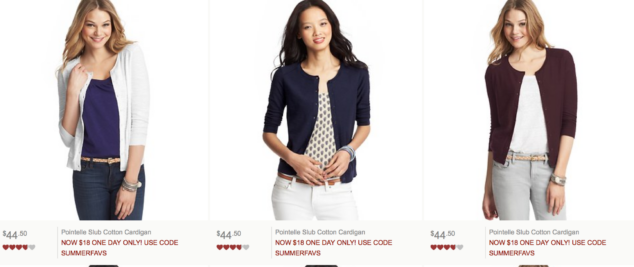 Fashion Deal of the Day: LOFT Cardigans are $18!!! One Day ONLY ...