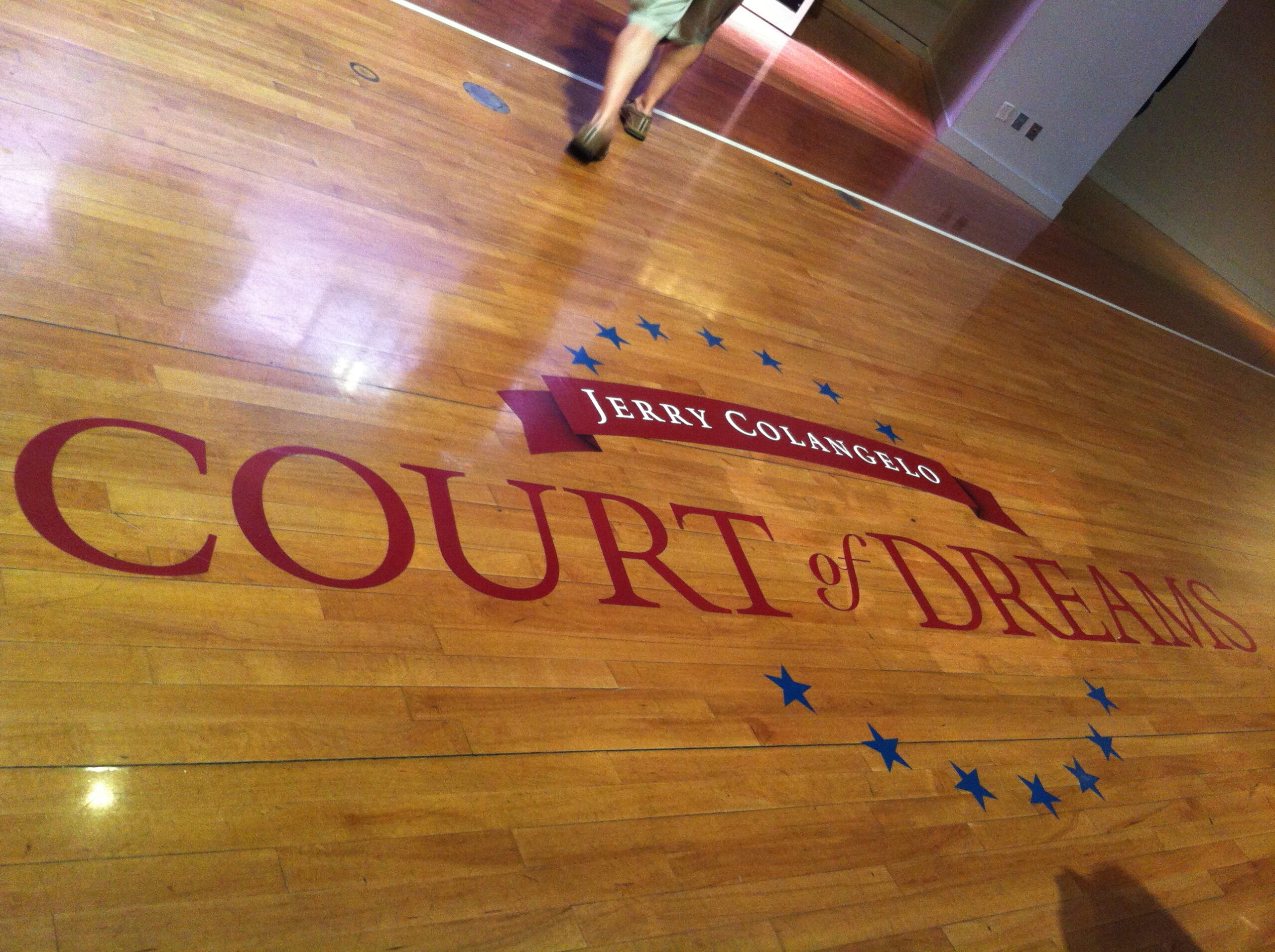 "Court of Dreams" Basketball Hall of Fame, Springfield, MA Stylish