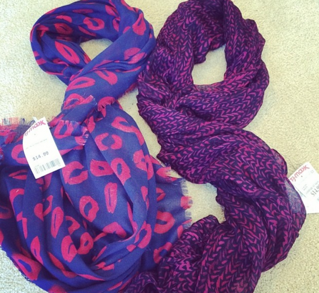 Trend Watch Thursday: Bold Printed Scarves #TJMaxx - Stylish Life for Moms