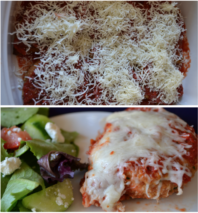 Easy Chicken Parmesan Recipe - Stylish Life for Moms