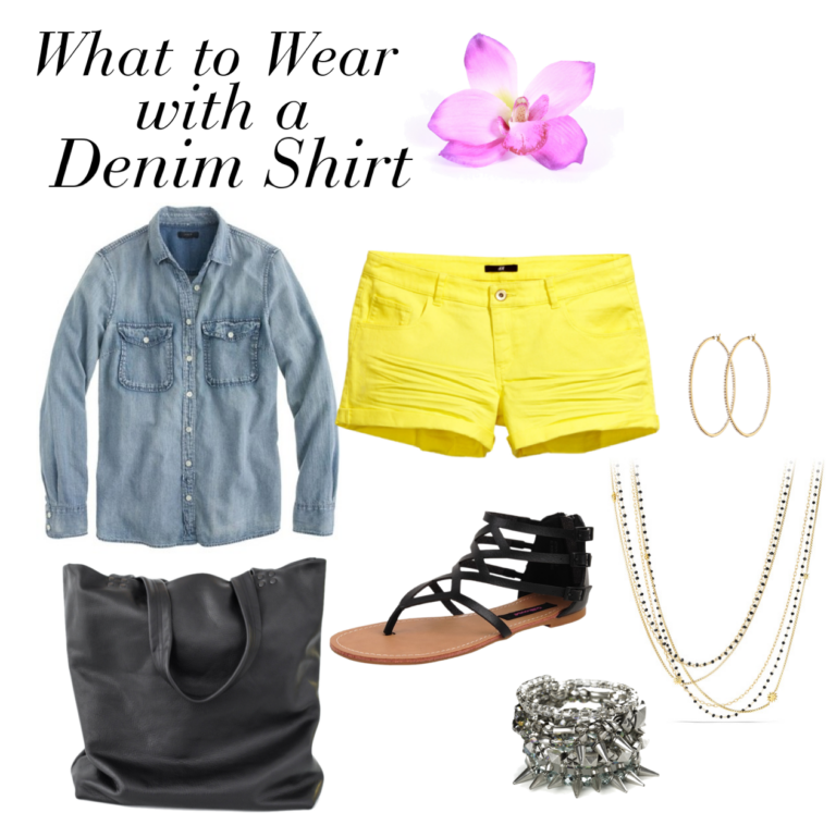 How to Wear a Denim Shirt Stylish Life for Moms