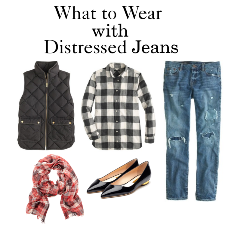 Distressed Jeans 6 Ways to Wear Them Stylish Life for Moms