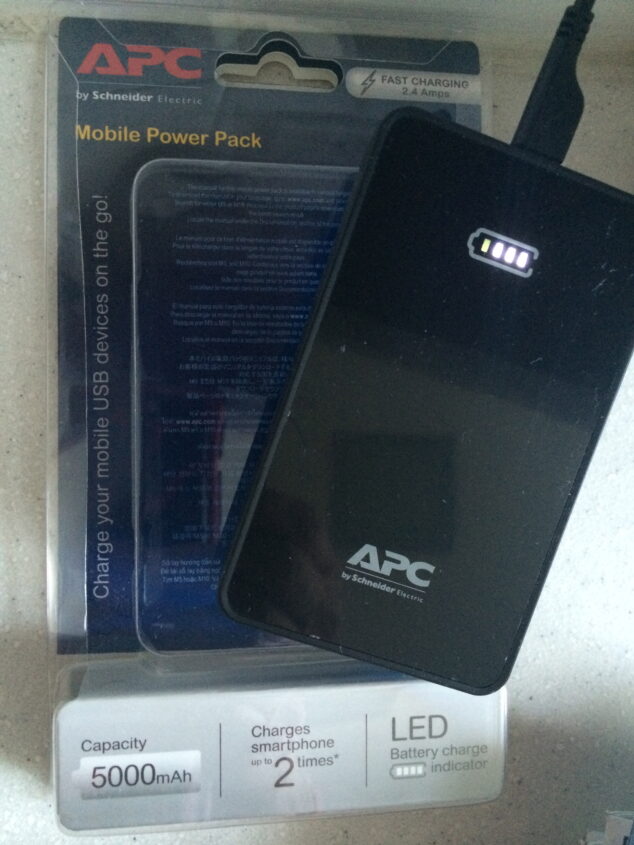 The APC Mobile Power Pack - staying 