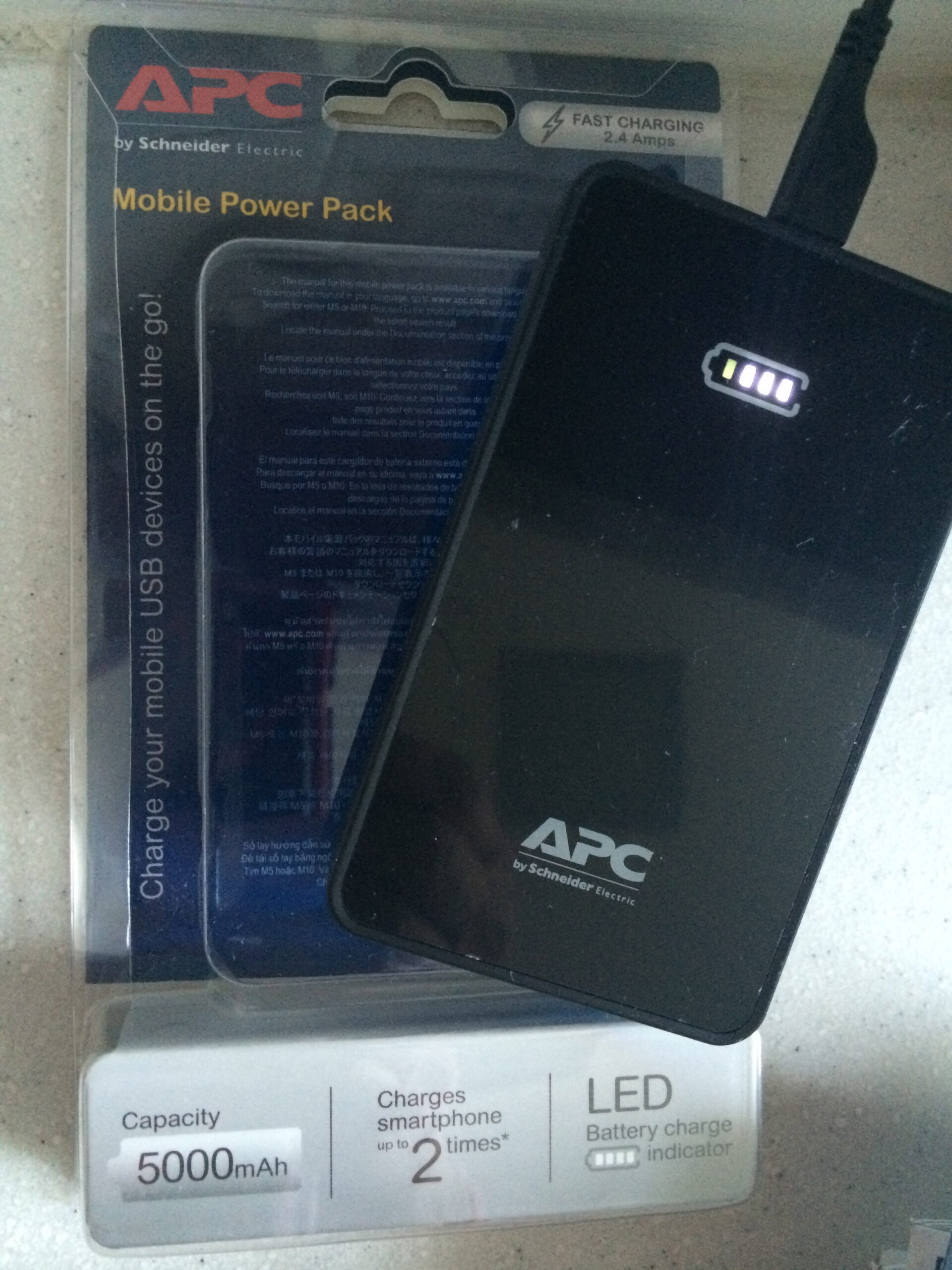 The APC Mobile Power Pack staying