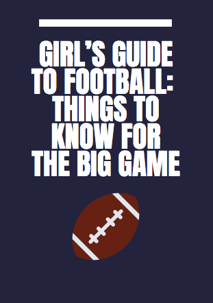 Girls Football: Football Glossary of Things to Know for the BIG GAME