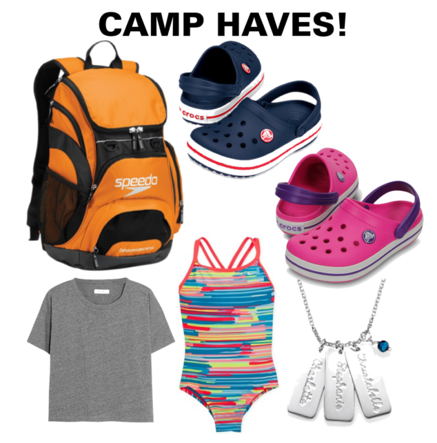Summer Camp Packing List