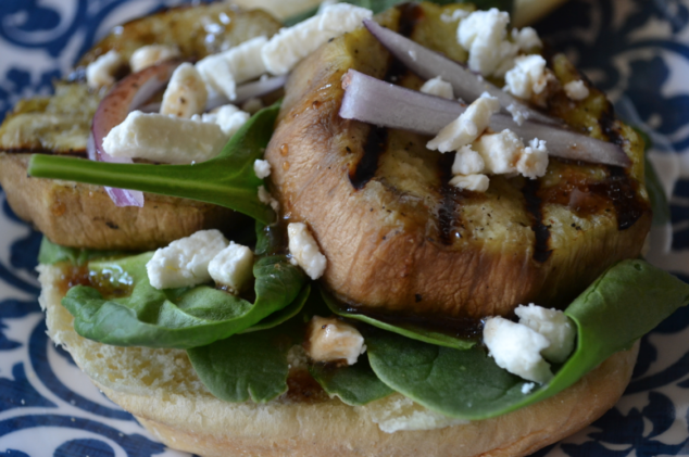 Grilled Eggplant Sandwich