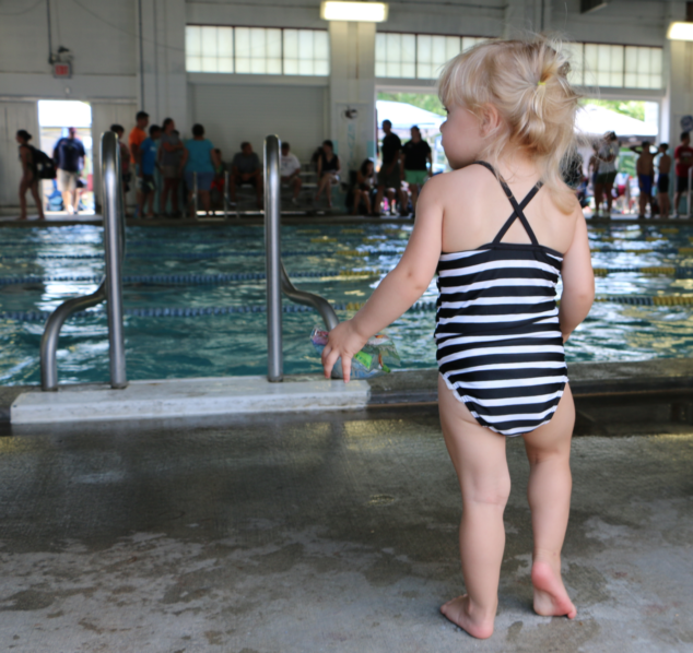 Old Navy Striped Swimsuit