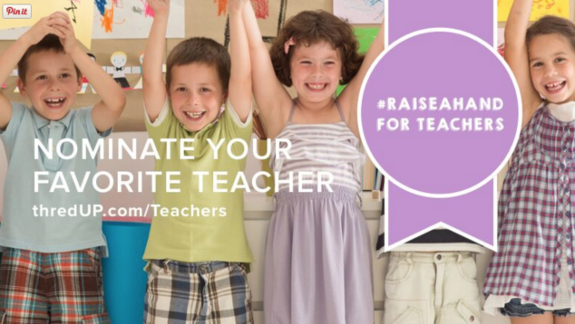 Raise a Hand for Teachers