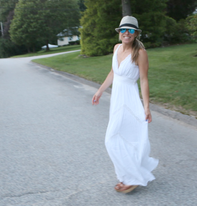 How to Wear a Maxi Dress