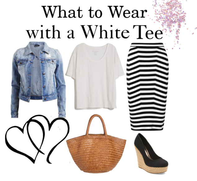 White Tee - What to Wear - Stylish Life for Moms