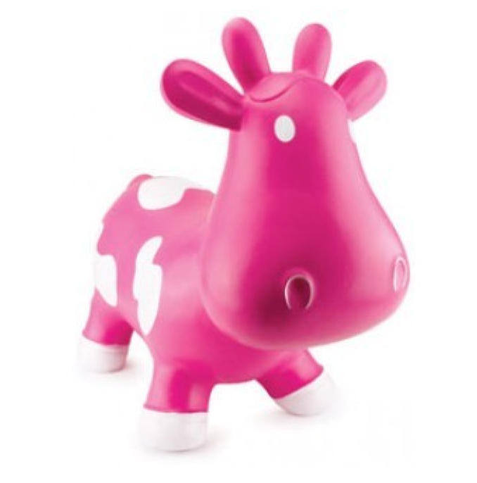 Toy Review: Trumpette Howdy Bouncy Rubber Cow - Stylish ...