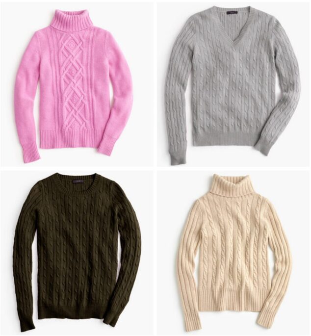 Cable Sweaters