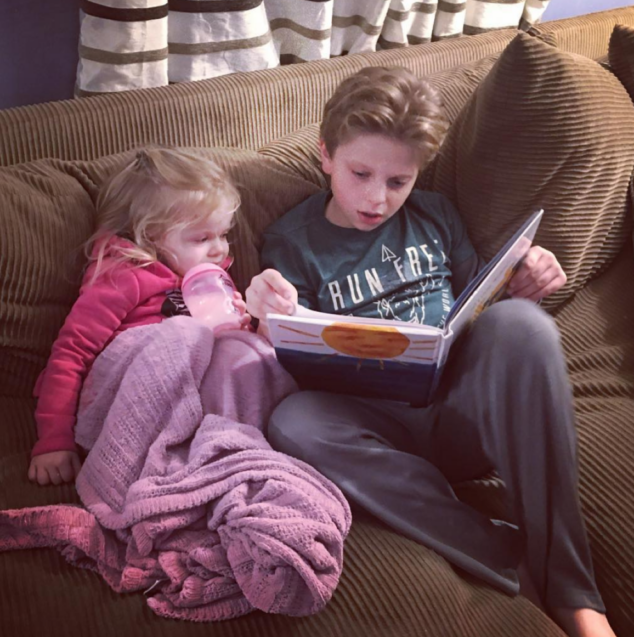 Reading to siblings