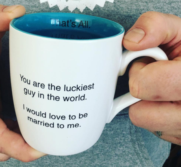 Luckiest Guy in the World Mug