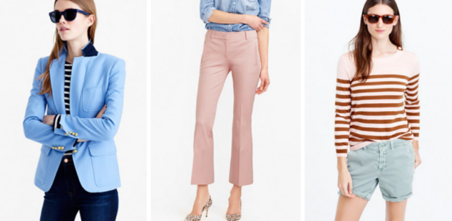 Arrivals from J.Crew for Spring