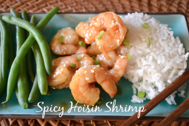 Spicy Shrimp Recipes - Hoisin Shrimp - Stylish Life for Moms