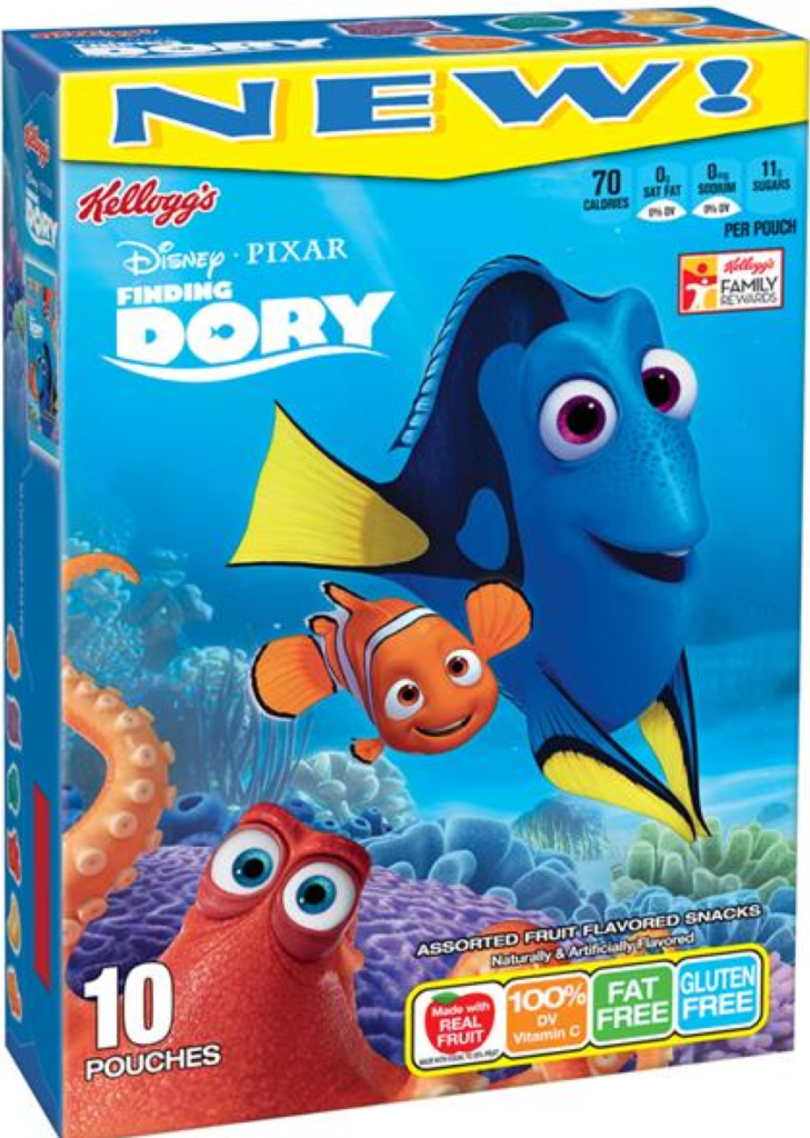 findy dory cereal