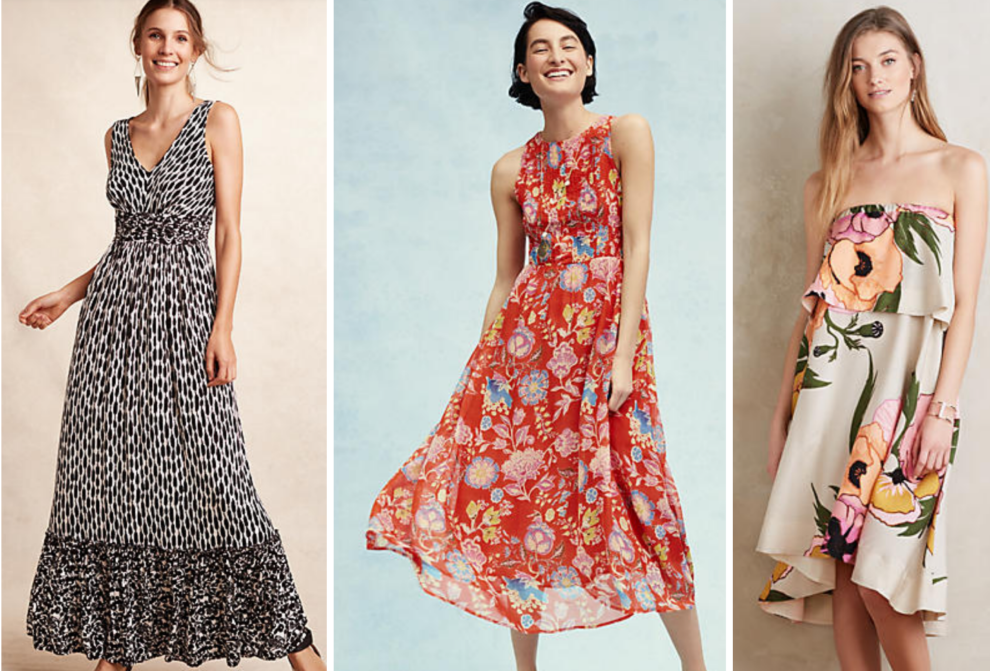 Summer Dresses from Anthropologie - Stylish Life for Moms