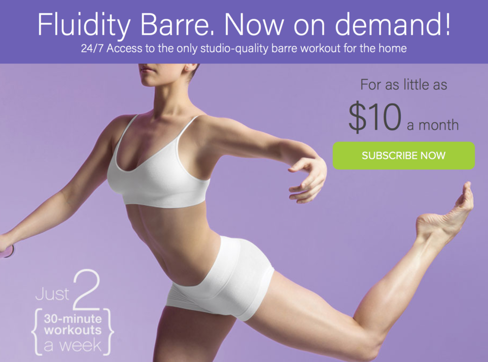 Fluidity Bar AtHome Barre 10 Reasons You'll Want in Your Home