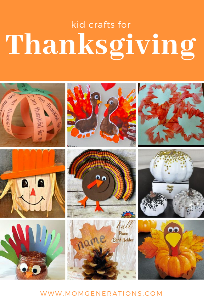 9 Easy Thanksgiving Craft Projects for your Kids - Stylish Life for Moms