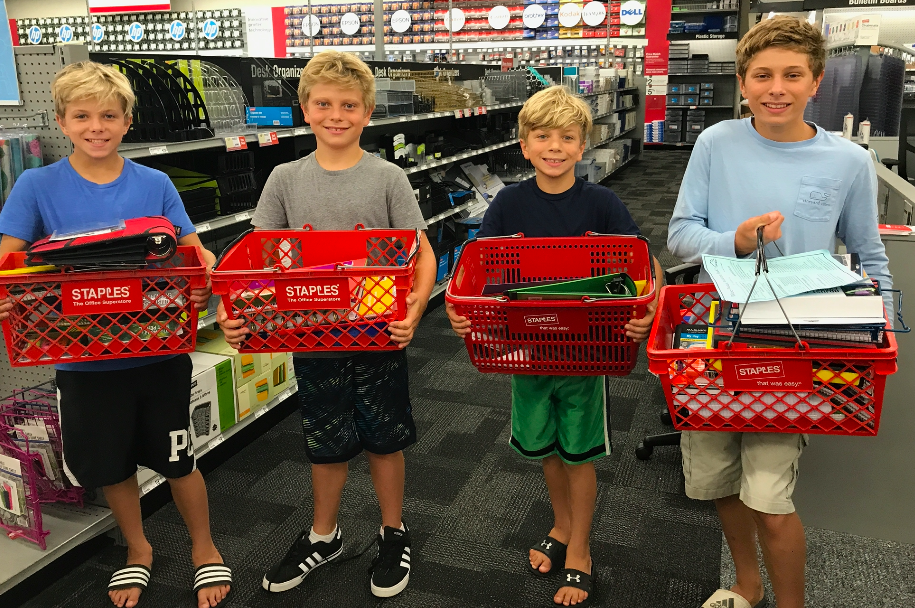 Back to School Shopping Haul at Staples (with 5 KIDS!) StaplesBTS