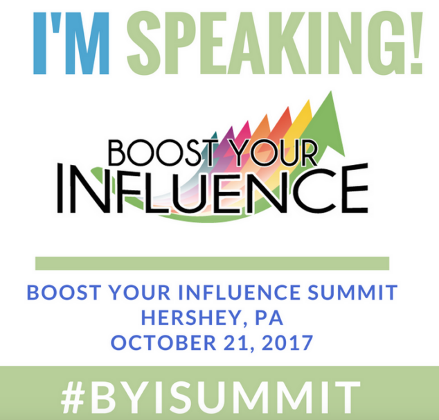 Vera and I will be keynoting at the Boost Your Influence Summit!