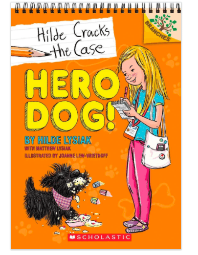Hero Dog! is perfect for young reads because it's written by a young reader. 