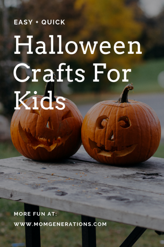 Easy Halloween Crafts for Kids