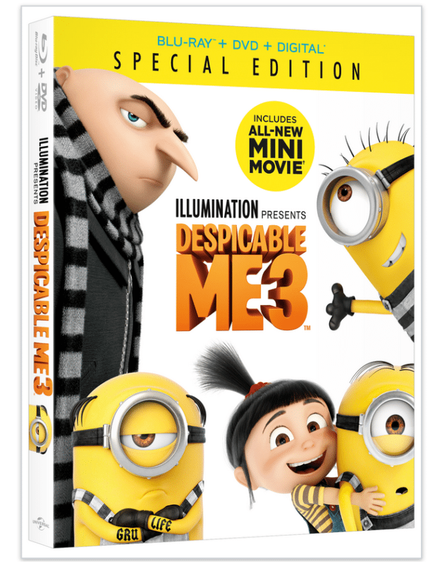 Despicable Me 3 Special Edition is ready and waiting for you now.