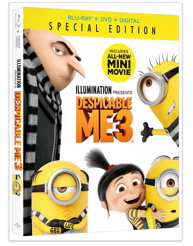 Bring Home Despicable Me 3 Special Edition SOON! #DespicableMe3 # ...