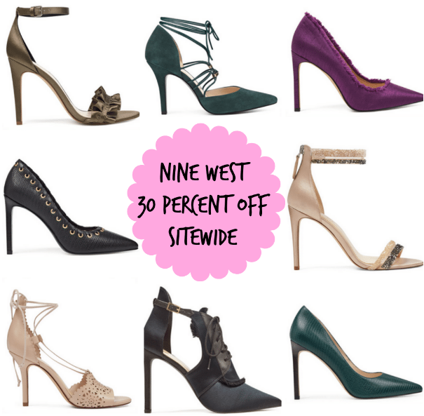 Monday Shoe Love: Nine West 30% OFF SITEWIDE - Stylish Life for Moms
