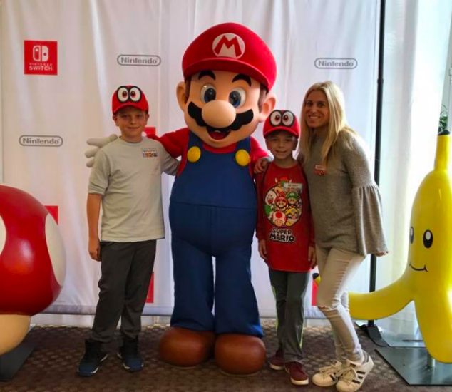 Hanging with Mario at Nintendo Headquarters. NBD...